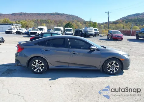 2016 Honda Civic Ex z USA, uszkodzony, nr VIN 2HGFC2F78GH519161